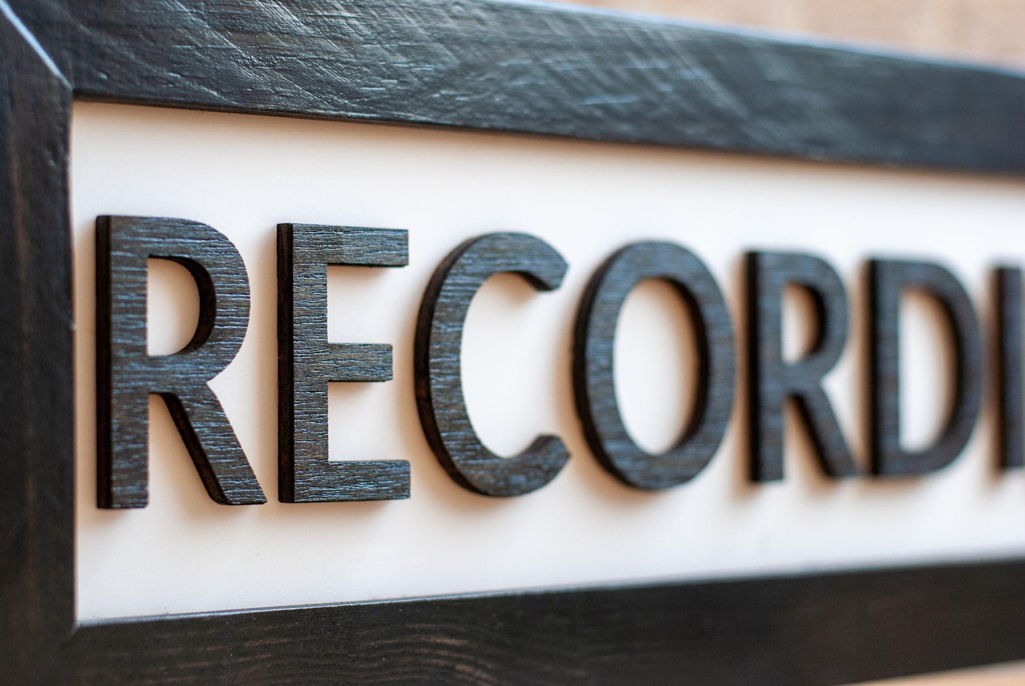 Recording Sign LED Lightbox