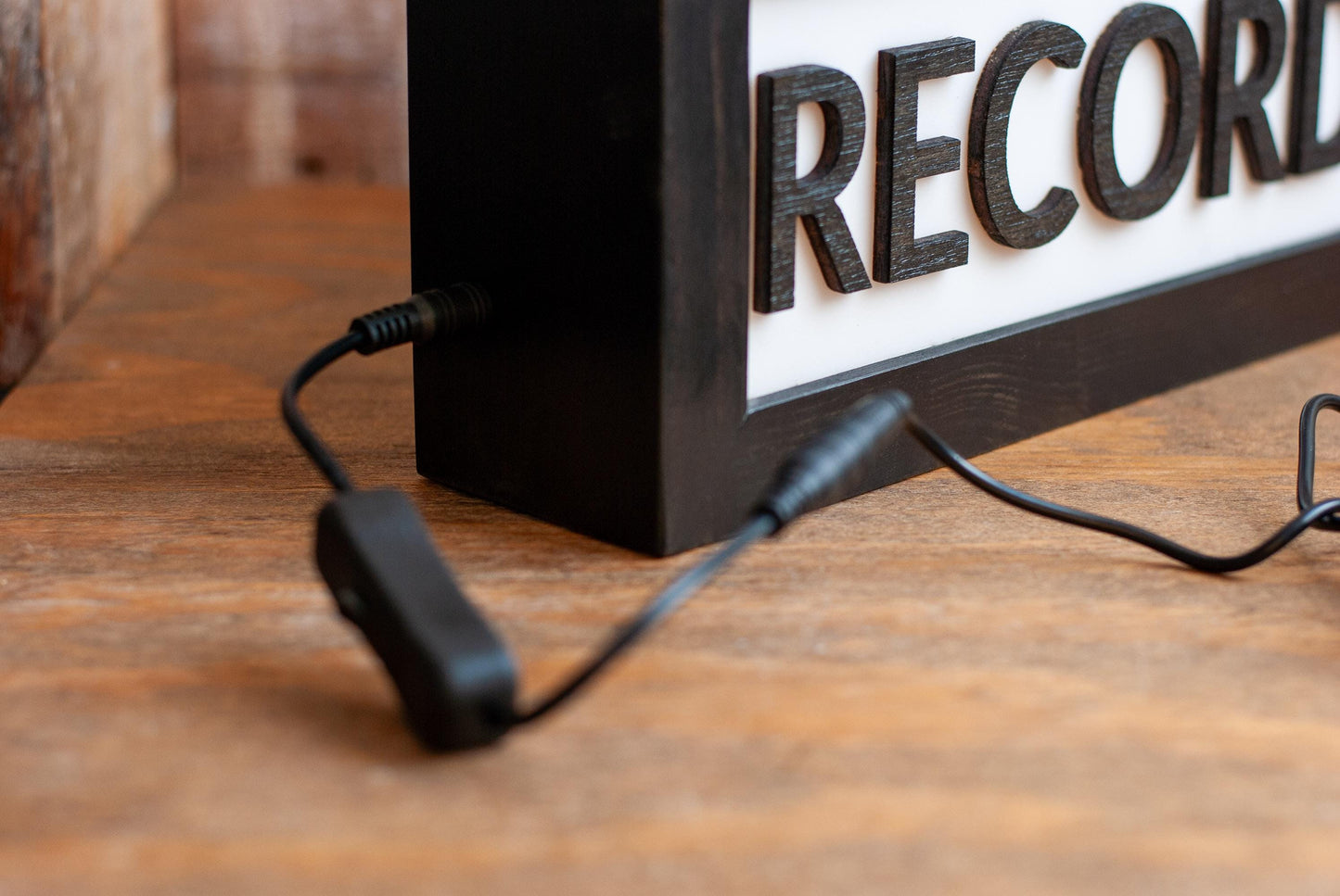 Recording Sign LED Lightbox