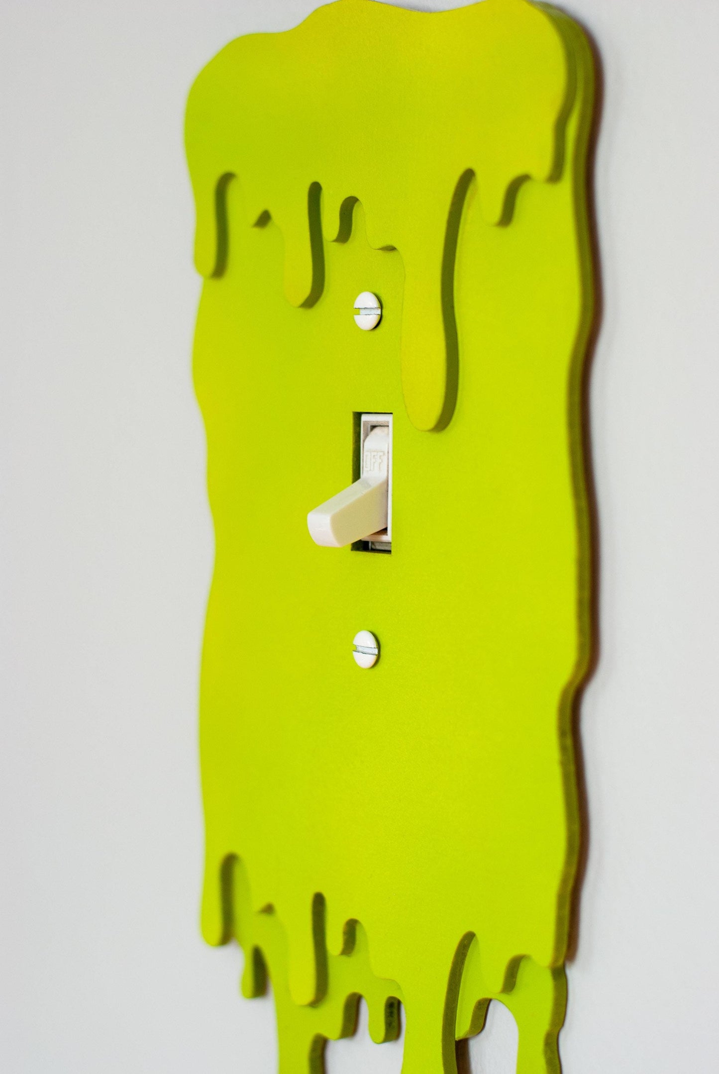 Slime Drip Light Switch Cover