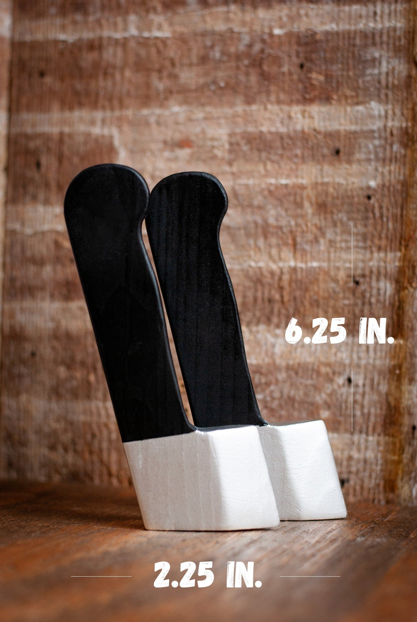 wooden wall-mounted knife hook dimensions - horror-themed wall hooks - horror decor