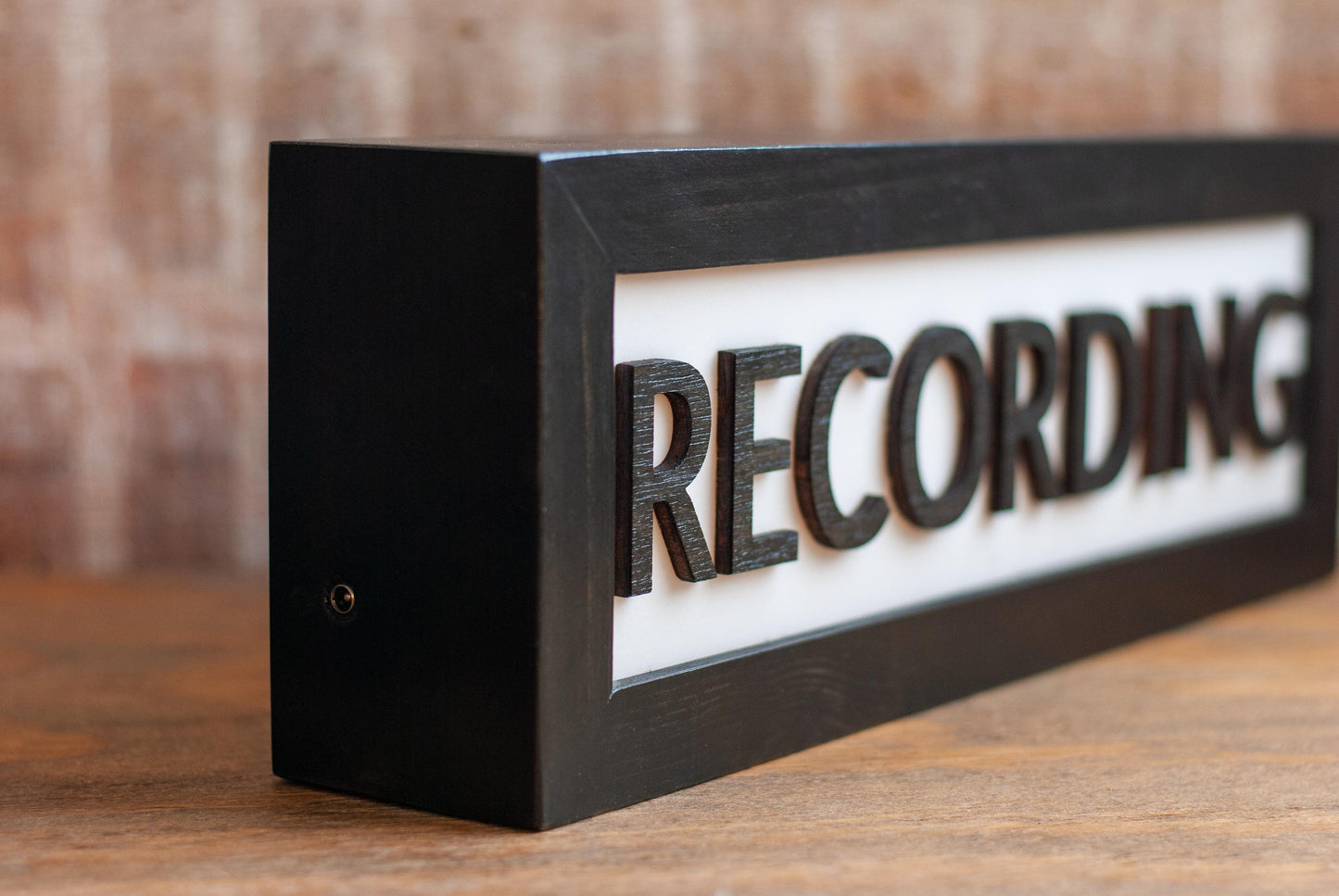 Recording Sign LED Lightbox