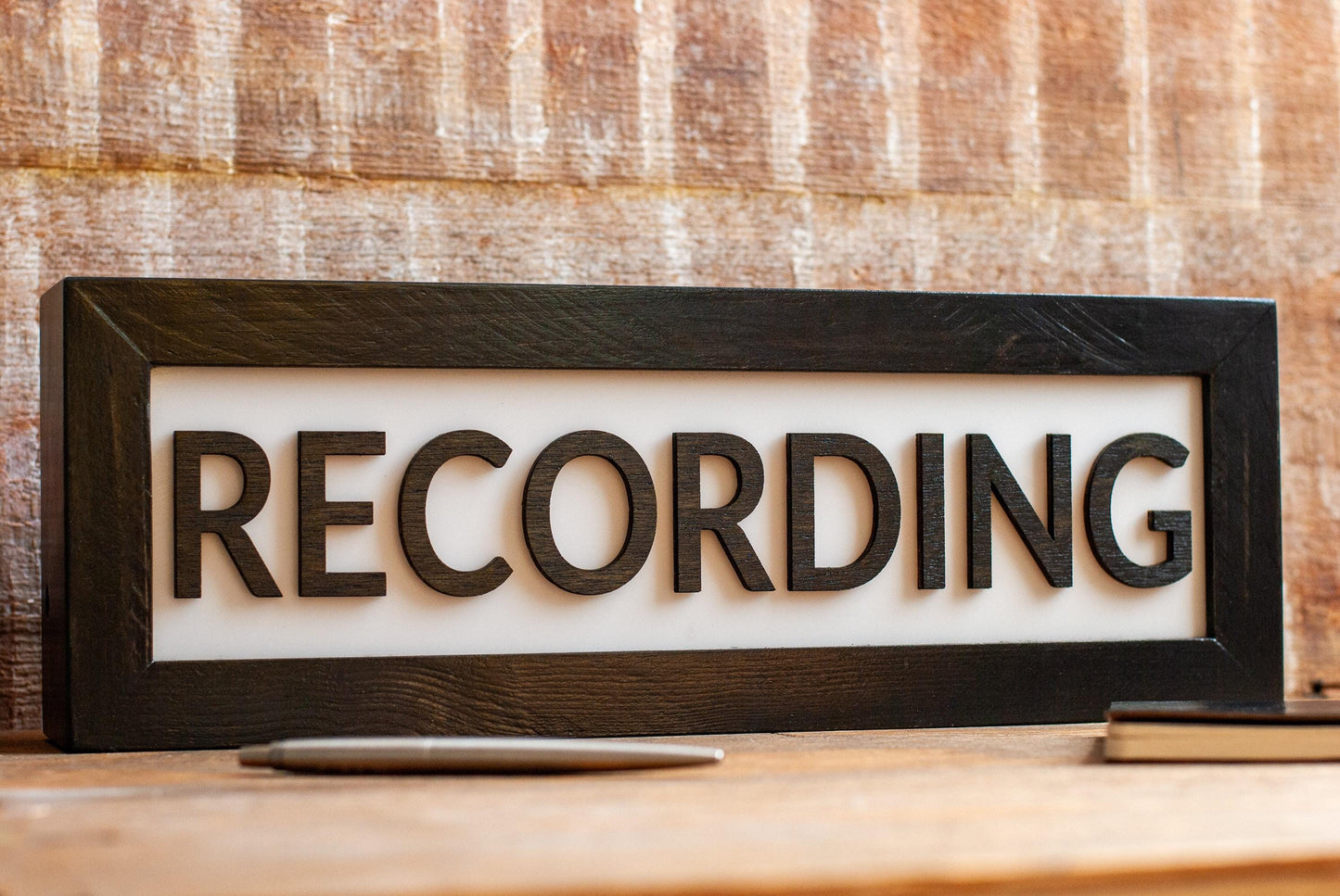 Recording Sign LED Lightbox