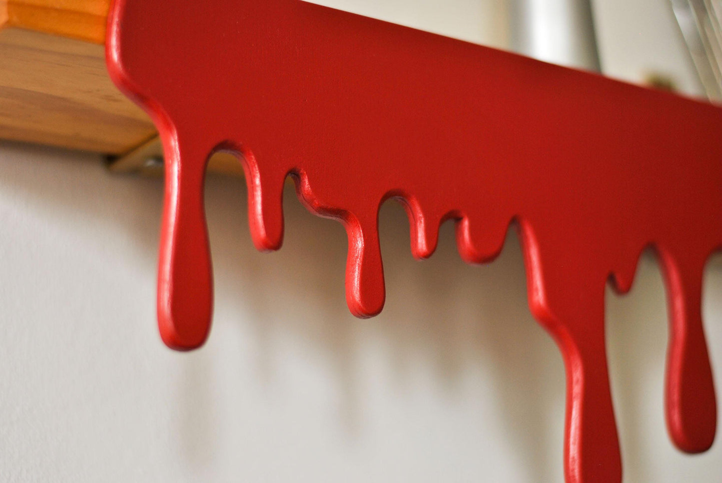 Blood Drip Shelf Decor