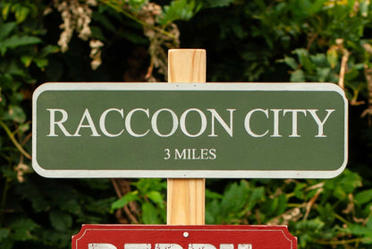 Customizable Horror Directional Post & Signs