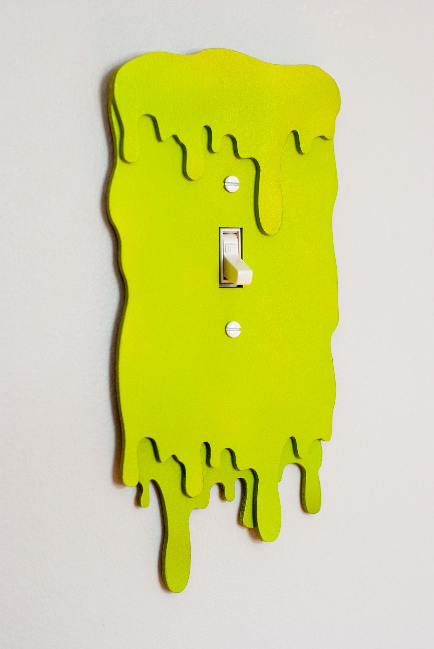 Slime Drip Light Switch Cover